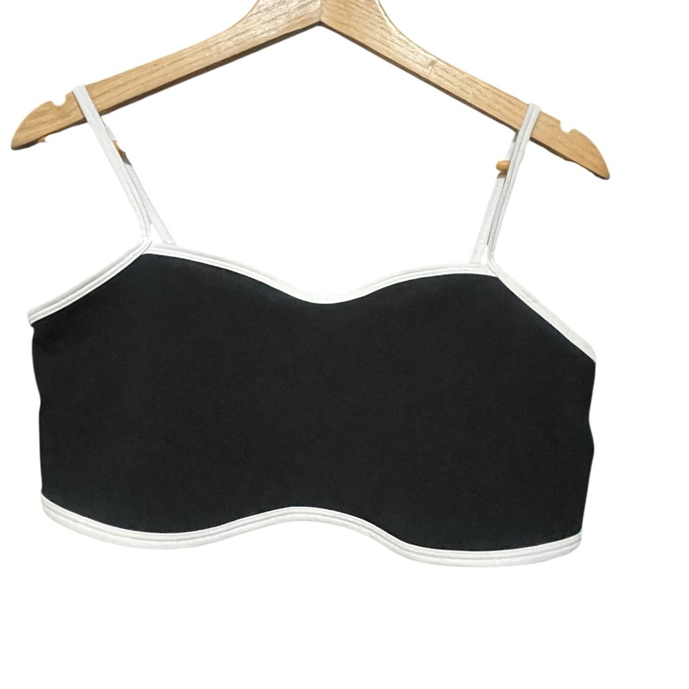 Wild Fable‎ Women's Butterbliss Black and White Bralette - Picture 3 of 4